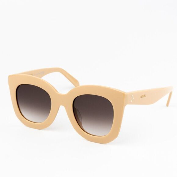 NEW Celine CL4005FN 57Z Beige Gradient Violet Geometric Women Sunglasses main image 11